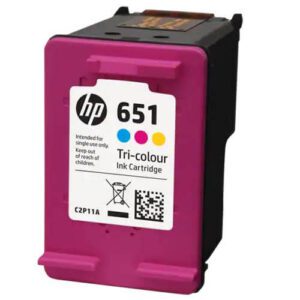 HP 651 Tri-color Ink Advantage Cartridge (C2P11AE)
