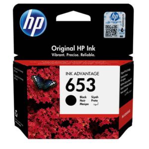 HP 653 Black Ink Advantage Cartridge (3YM75AE)